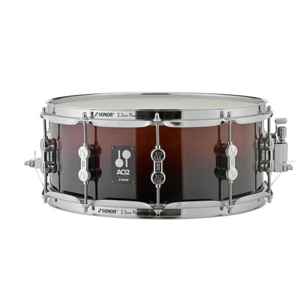 ソナー（SONOR） AQ2 スネアドラム AQ2-1306SDW BRF 13x6インチ ブラウン...