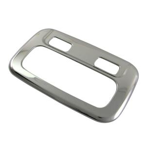 ワゴン BRIGHTZ NV350キャラバン E26 超鏡面ステンレスメッキフロントルームランプリング