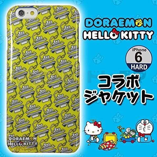 グルマンディーズ ドラえもん×HELLOKITTY iPhone6対応 ハードジャケット タイムマシ...