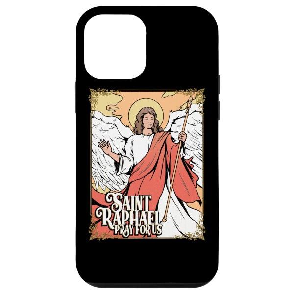 iPhone 12 mini 聖ラファエル 大天使ローマカトリックヒーリングエンジェル スマホケース