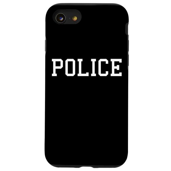 iPhone SE (2020) / 7 / 8 面白い警察官ハロウィンコスチューム | Polic...