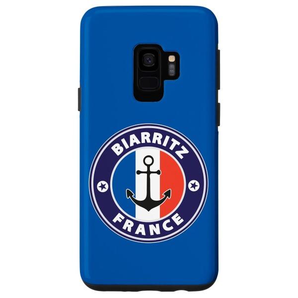 Galaxy S9 Biarritz フランス ビーチ レトロ セーリング ホリデー サーファー お...