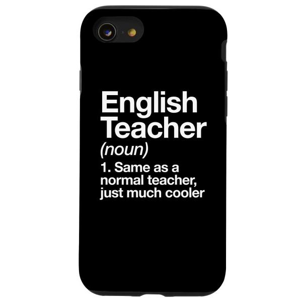 iPhone SE (2020) / 7 / 8 英語教師の定義 楽しい学校 English Tea...