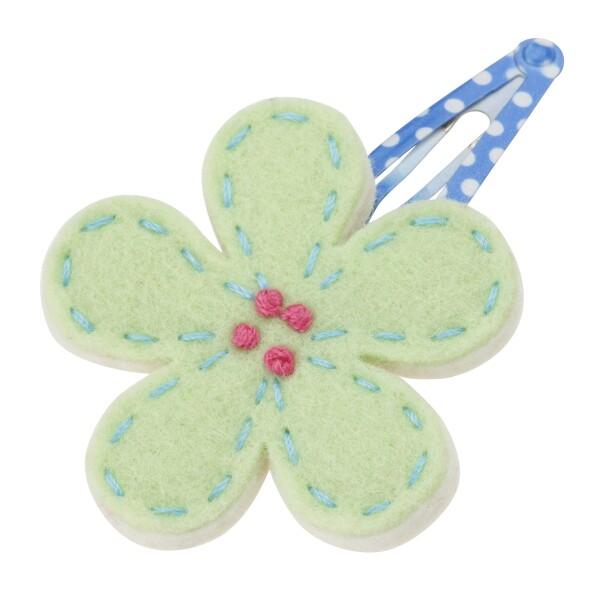 everbloom studio #39 Dot daisy clip grn