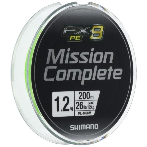 シマノ(SHIMANO) PEライン ミッションコンプリート EX8 200m 1.2号 26lb ...