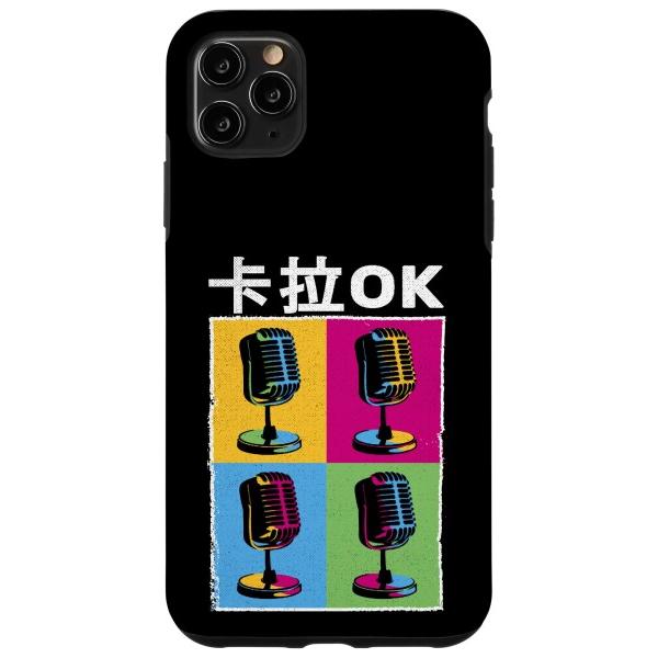 iPhone 11 Pro Max カラオケ音楽、ポップアート、歌、アジア、カラオケパーティー スマ...