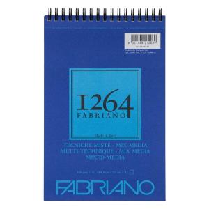 Fabriano クサカベ(KUSAKABE) ファブリアーノ スケッチブック F-1264 ミクストメディア A5 上綴じ 15枚綴｜shimoyana