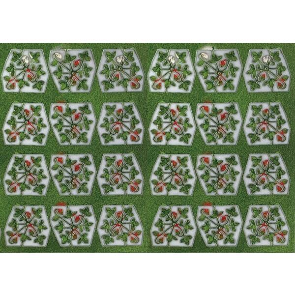 プラッツ 多目的ジオラマ素材シリーズ レーザーカット植物 ストロベリー (草丈5mm) ホビー用素材