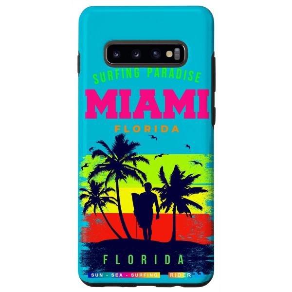 Galaxy S10+ Miami Paradise Beach Tee shirts, Cool ...