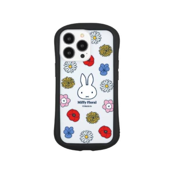 グルマンディーズ ミッフィー Miffy Floral iPhone13 Pro(6.1インチ)対応...
