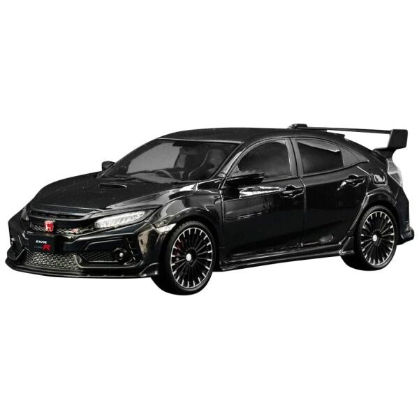 POP RACE 1/18 FK8 Civic Type R Black 完成品 PR18-FK8M...