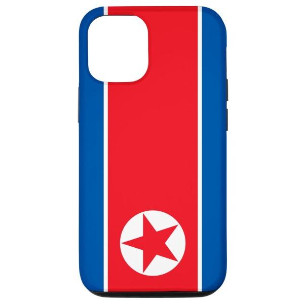 iPhone 12/12 Pro 北朝鮮の国旗 スマホケース