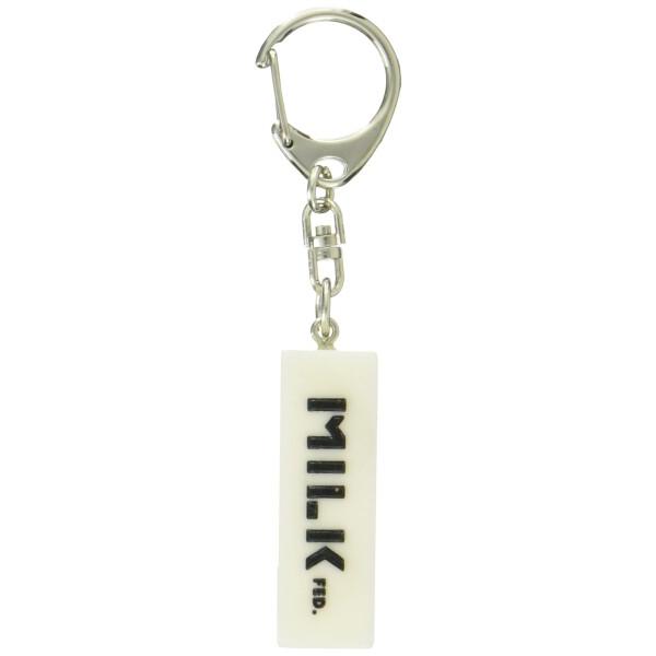 (ミルクフェド) キーチェーン BAR KEY CHAIN レディース WHITE ONE SIZE