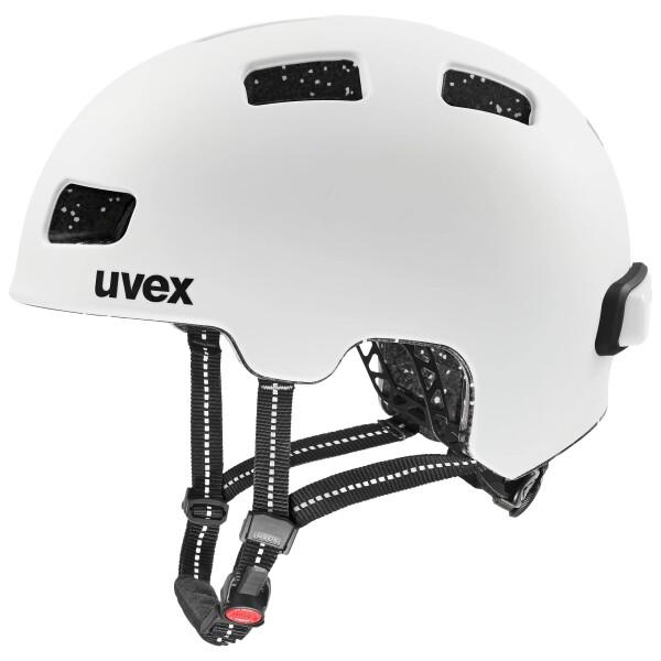 uvex(ウベックス) 自転車ヘルメット 街乗り 通勤 通学 LEDライト付属 CE認証 ドイツ製 ...