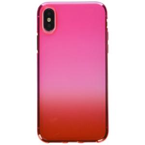 NIDEK iPhone X (4.7インチ)対応 染シリーズ TPUケース 恋 C2TST80CR...