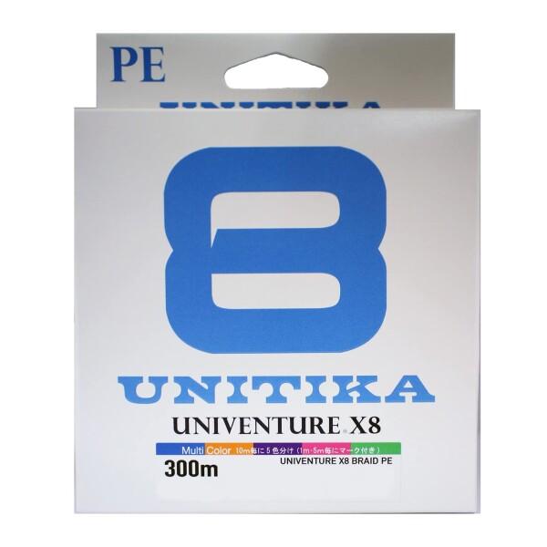 ユニチカ(UNITIKA) ユニベンチャーX8 300m マルチカラー 2.5号