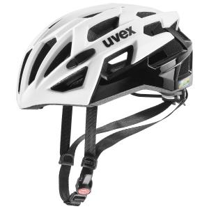 ウベックス(uvex) ヘルメット race 7 JCF公認 ホワイト/ブラック 55-61｜shimoyana