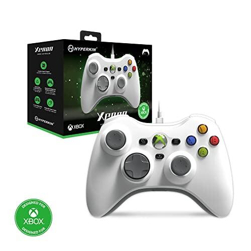 Xenon 有線コントローラー ホワイト Xbox Series X|S/Xbox One / PC...