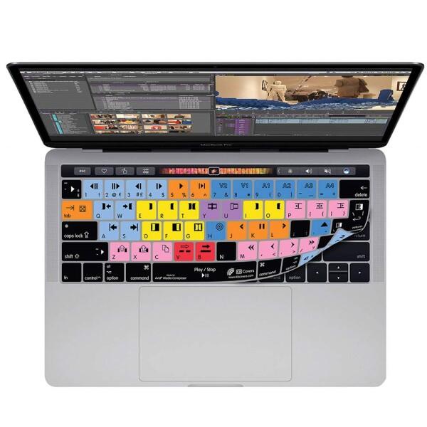 KB Covers Avid Media QWERTY キーボードカバー MacBook Pro T...