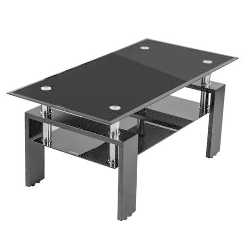 オーエスジェイ(OSJ) BTM ガラステーブル ローテーブル コーヒーテーブル センターテーブ