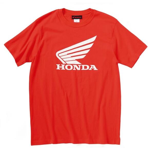 HONDA ( ホンダ ) Tシャツ ウイングTシャツ レッド S 0SYTN-W56-RS