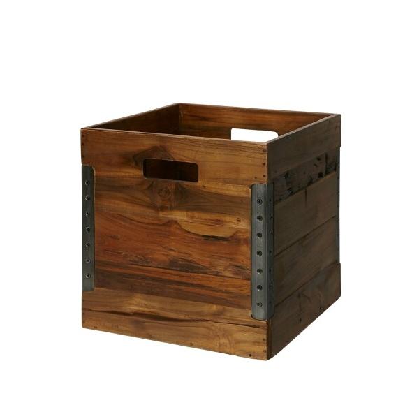ACME Furniture 収納ケース ボックス収納 ボックス 木製 TROY BOX 幅32×奥...