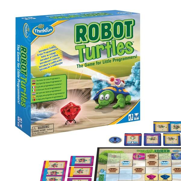 ThinkFun「ロボット・タートルズ」76431 プログラミング的思考力を育むゲーム 日本語説明書...