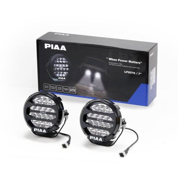 PIAA 後付けランプ LED 5500K  12V 42W 6700lm Driving配光 丸型...