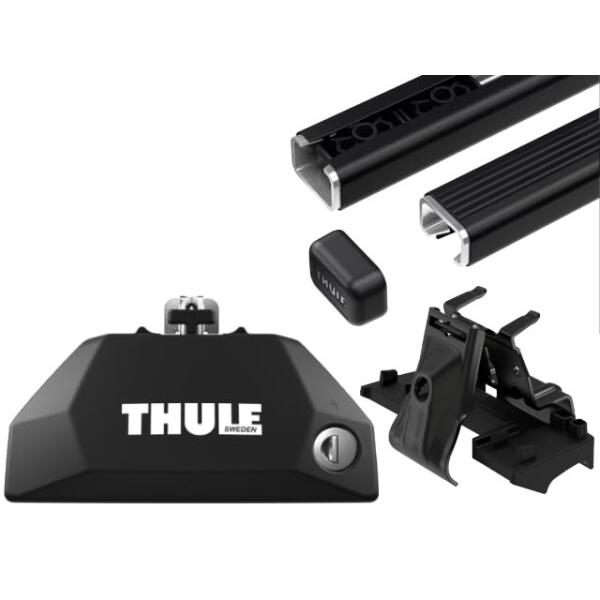 THULE (7106 7123 6016) ミツビシ アウトランダー ダイレクトルーフレール付車 ...