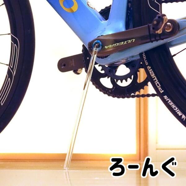 青奴工房 めだたんぼー ろーんぐ ストレートタイプ 自転車撮影用携帯フォトスタンド