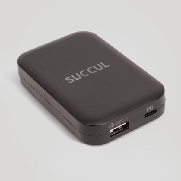 SUCCUL 薄型 PD充電器 30W 折り畳み USB-C 超小型 急速充電器 PSE技術基準適合...