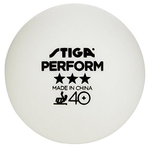STIGA(スティガ) 卓球 ボール 3スター パフォーム 40+ 3個入り 1113211003