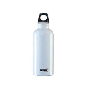 シグ(SIGG) アウトドア 水筒 軽量 スイス製アルミボトル トラベラークラシック 0.4L ホワイト 50034｜shimoyana