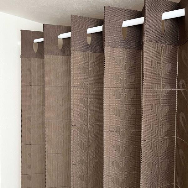 日本製 パタパタ・ アコーディオン カーテン 遮熱 断熱 保温 間仕切り目隠し 長さの調整が出来
