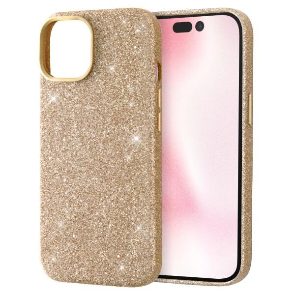 デジタルアルキミスト iPhone 15 ケース オープンレザーケース キラキラ GLITZY SU...