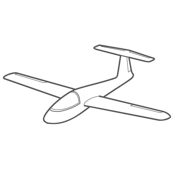 スタジオミド 手投げグライダー PG-04 手投げ模型飛行機キット