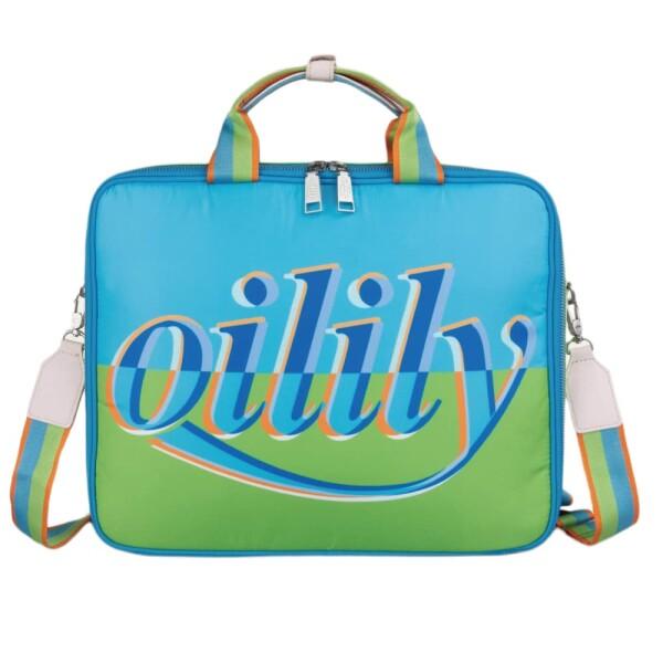 (オイリリー) パソコンバッグ Oilily oil0377 Laptop Bag 2way 斜めが...