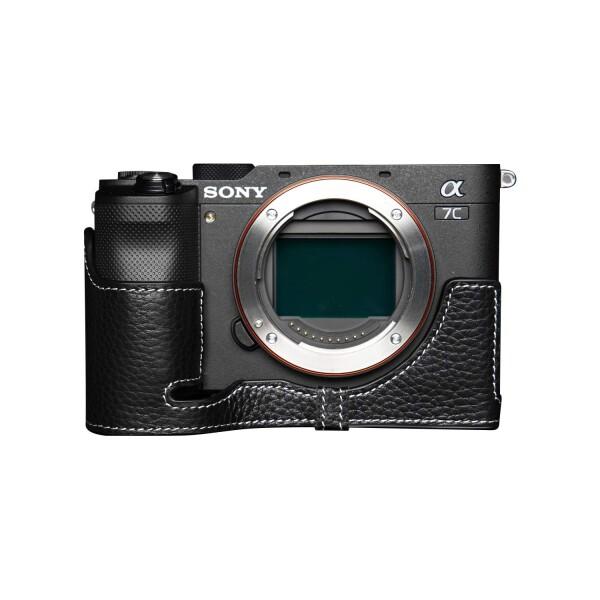 TP Original SONY α7C 用 ボディーハーフケース ブラック