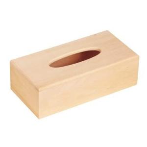 アシーナ トールペイント用白木 Wood (ウッド) ティッシュボックス薄型 15003204