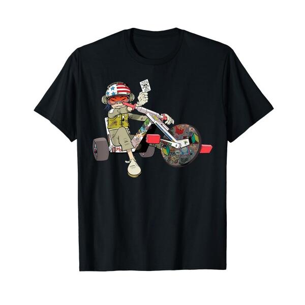 Gorillaz Noodles Trike Tシャツ