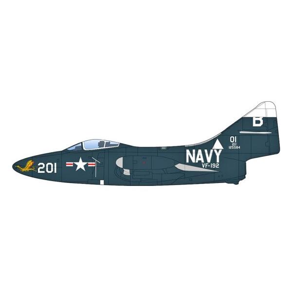 HOBBY MASTER 1/48 F9F-5 パンサー VF-192 ゴールデン・ドラゴン 完成品