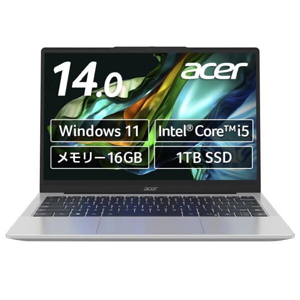 Acer ノートパソコン Aspire Lite 英字配列キーボード Windows 11 Home...