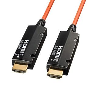 サンワサプライ HDMI2.0 光ファイバケーブル 15m KM-HD20-PFB15