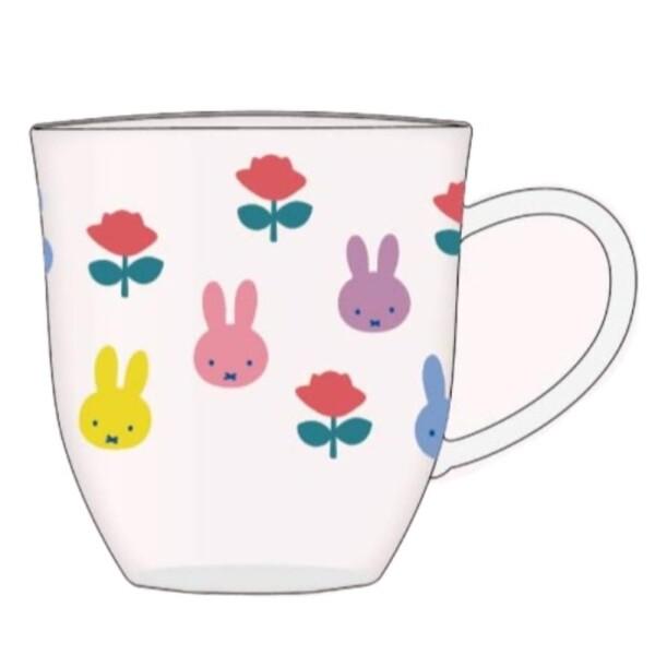 マリモクラフト 耐熱ガラスマグ MIFFY AND ROSE [ファイ]85×H87ｍｍ(取手含まず...