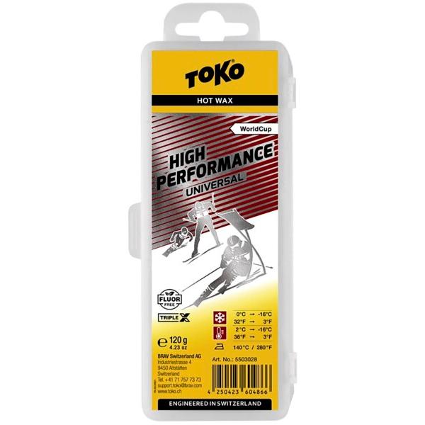 トコ(TOKO) スキーワックス・チューンナップ用品 ハイパフォーマンス ユニバーサル 120g 5...