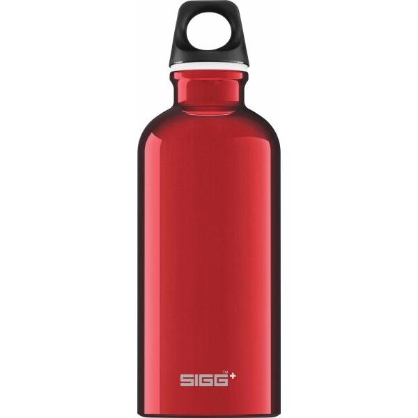 シグ(SIGG) アウトドア 水筒 軽量 スイス製アルミボトル トラベラークラシック 0.4L レッ...