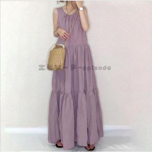 紫 ワンピース 夏 ファッション の商品一覧 通販 Yahoo ショッピング