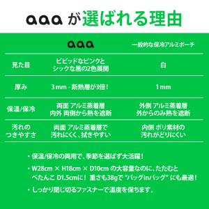 aaa 保冷アルミポーチ 2個セット 3mm厚...の詳細画像5