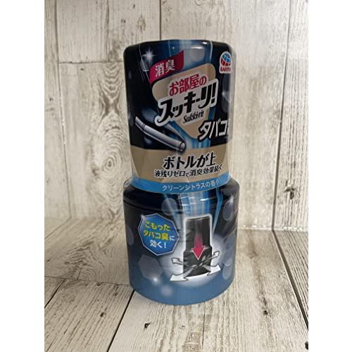 【まとめ買い】アース製薬 お部屋のスッキーリ! Sukki-ri! 消臭芳香剤 タバコ用 クリーンシ...