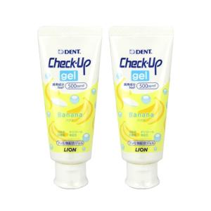 LION ライオン デント チェックアップ ジェル 医薬部外品 バナナ 2本